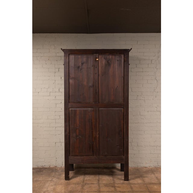 Brown 1800s French Breton Cabinet For Sale - Image 8 of 16