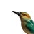 Ceramic Rare 1930s German Hertwig Katzhutte Porcelain Kingfisher Bird Figurine Size 3 Early 20th Century Farmhouse Traditional For Sale - Image 7 of 8