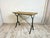 Vintage French Oak and Cast Iron Console Table For Sale - Image 4 of 10