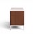 Mid 20th Century Florence Knoll Mid Century Walnut and Marble Credenza For Sale - Image 5 of 8