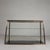 1930s Glass Counter Display Case with a Brass Frame and Glass Shelves, 1930s For Sale - Image 5 of 18
