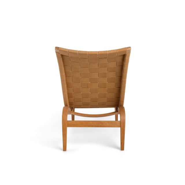 Mid-Century Modern Bruno Mathsson Model 36 Chaise Lounge, 1936 For Sale - Image 3 of 15
