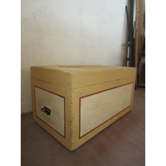 Vintage Lacquered Chest, 1930s For Sale - Image 4 of 8