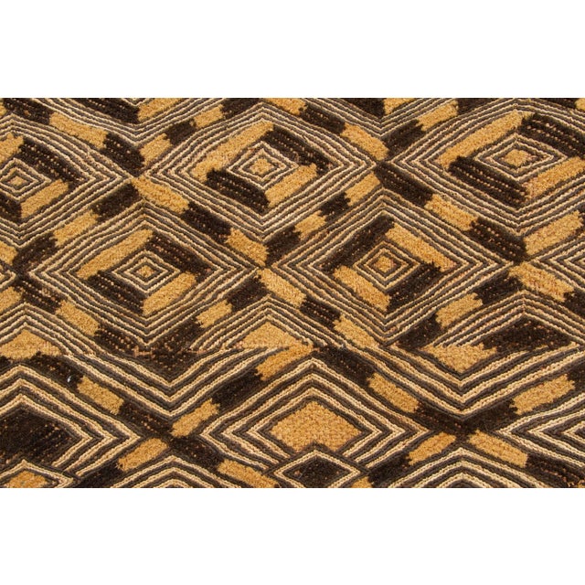 Striking Antique Kuba Raffia Panel For Sale In Los Angeles - Image 6 of 9