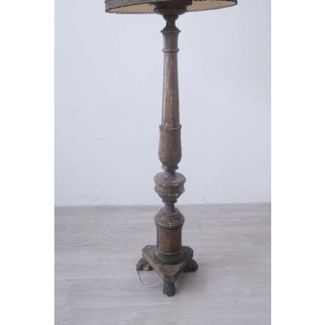 Antique Wired Candalabra Floor Lamp, 1800s For Sale - Image 10 of 18