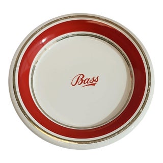 1950s MCM Rare Minton's Bass Ale Pub Ashtray Catchall For Sale