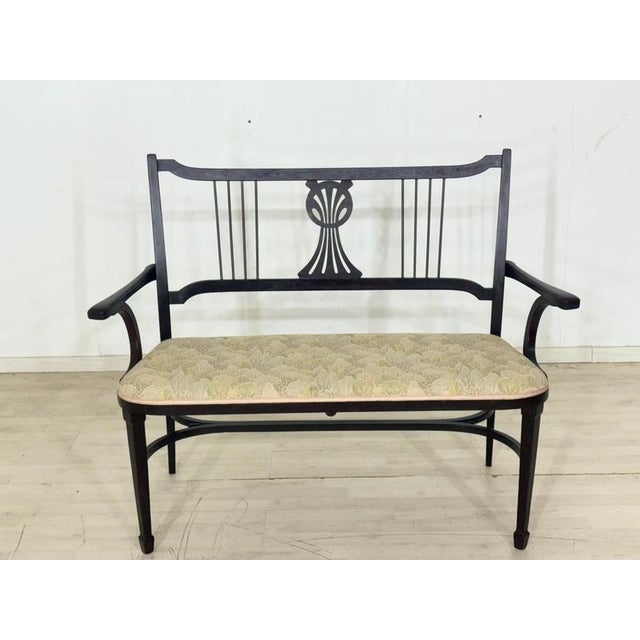 Art Nouveau Viennese Bench from Thonet, 1900s For Sale - Image 10 of 10