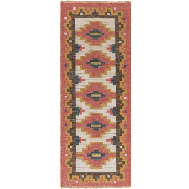 Doris Leslie Blau Vintage Swedish Rolakan Runner by 'GK' For Sale