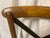 Mid 20th Century Mid 20th Century Thonet Style French Bistro Cross Back Chair With Woven Rattan Seat For Sale - Image 5 of 8