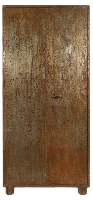 Metal Workshop Cabinet with 80 Drawers, 1920s