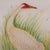 Textile 1900's Pair of Antique Bird Paintings For Sale - Image 7 of 11