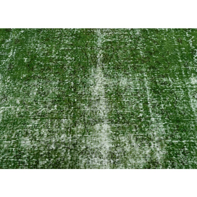 Contemporary Turkish Vintage Rug 7'7" x 11'1" For Sale - Image 3 of 4