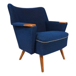 Cocktail Chair in Blue from MCM, 1950 For Sale