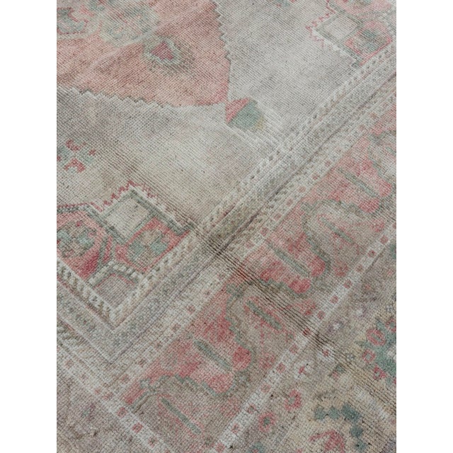 Pasargad DC Vintage Decorative Turkish Oushak Rug For Sale - Image 11 of 15