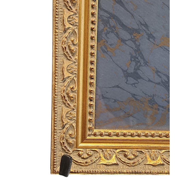 Superb circa 1995 neoclassical style print by Mary Beth Zeitz for The John Richard Collection of fine art, superbly double...