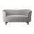 Grey sahco zero and smoked oak mingle sofa by Lassen. Dimensions: W 154 x D 68 x H 74 cm. Materials: textile, oak. The...