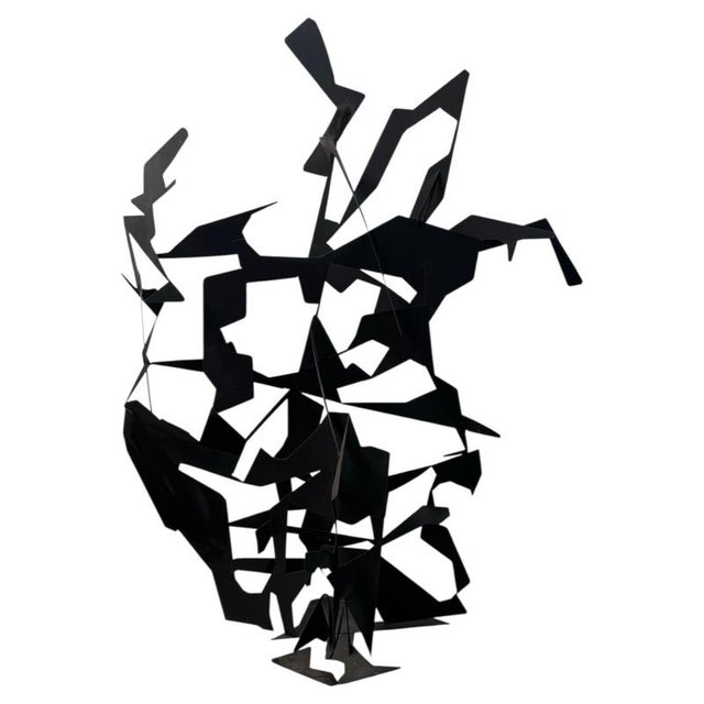 Large Abstract Metal Garden Sculpture from Gerard Coquelin, 2001 For Sale - Image 9 of 9