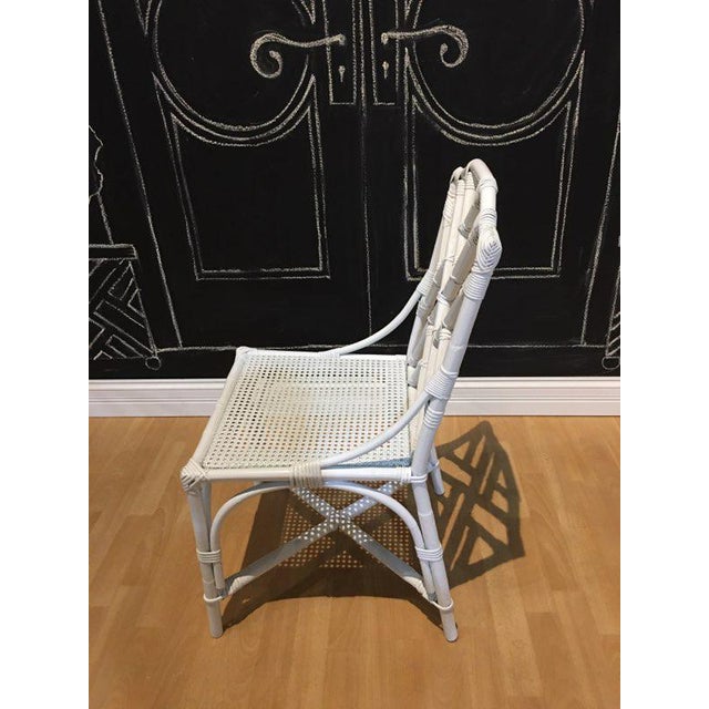 Chippendale Bamboo Dining Set - 5 Pieces For Sale - Image 6 of 7