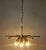 Mid-Century Brass Chandelier, 1970s For Sale - Image 10 of 17