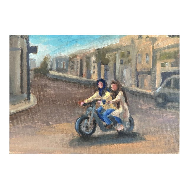 Original Fine Art Oil Paintings by Grace Diehl - Girls Just Want to Have Fun For Sale