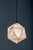Set of 6 meteorite pendant lamps by united alabaster dimensions: 2x ⌀ 20, ⌀ 24, ⌀ 28 cm materials: alabaster, copper (matt...