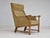 Vintage Danish Highback Armchair in Fabric and Oak, 1960s For Sale - Image 18 of 18