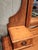 Wood Antique 1900's Edwardian Walnut Dressing Table With Hinged Mirror For Sale - Image 7 of 10