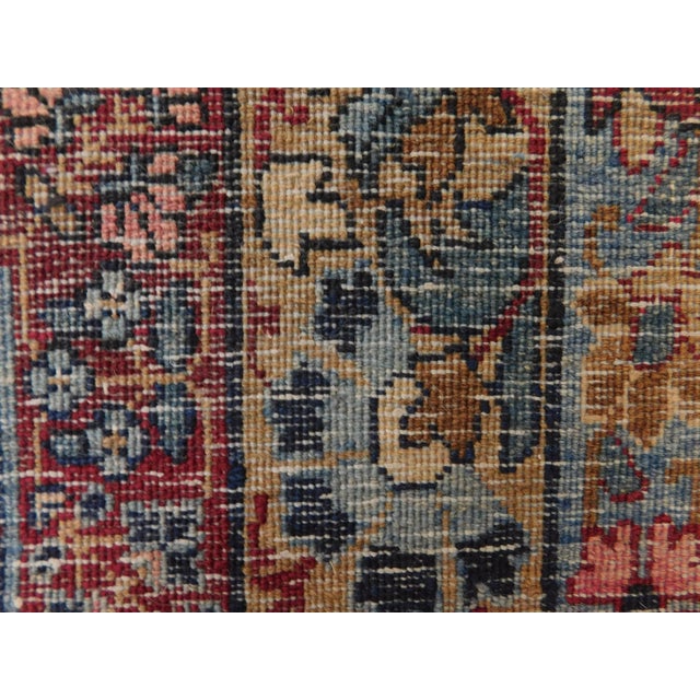 1900s Antique Persian Kerman Lavar Rug-9'x 13' For Sale - Image 12 of 13
