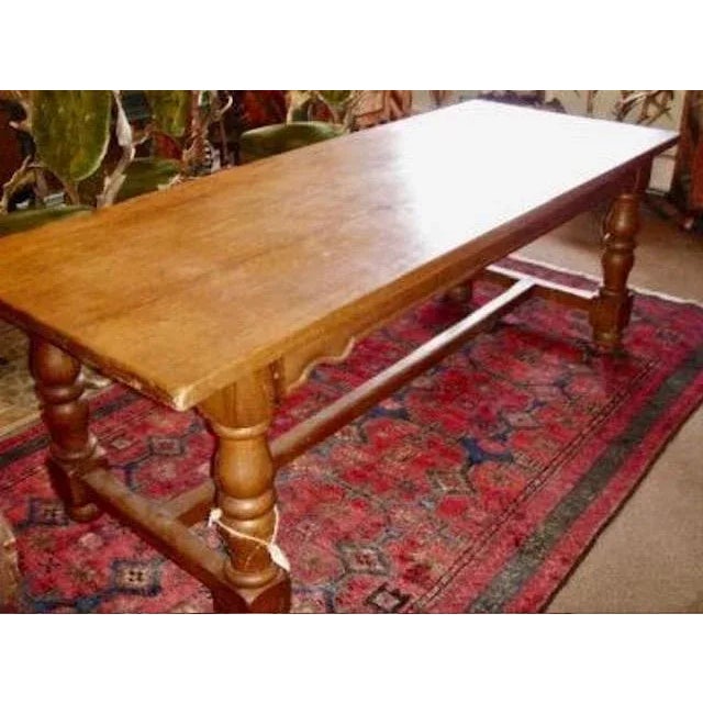 Early 1900s Refectory Table For Sale - Image 11 of 11
