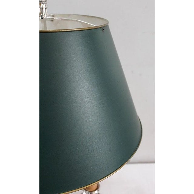 Louis XVI Silver-Plated Lamp For Sale - Image 9 of 18