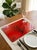 2000 - 2009 Vintage Italian Hardboard Placemat With Naturalistic Coral Motif For Sale - Image 5 of 9