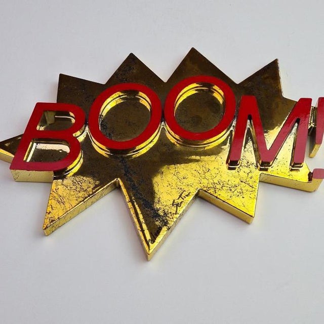 Contemporary Santicri, Boom Gold, 2025, Sculpture For Sale - Image 3 of 4