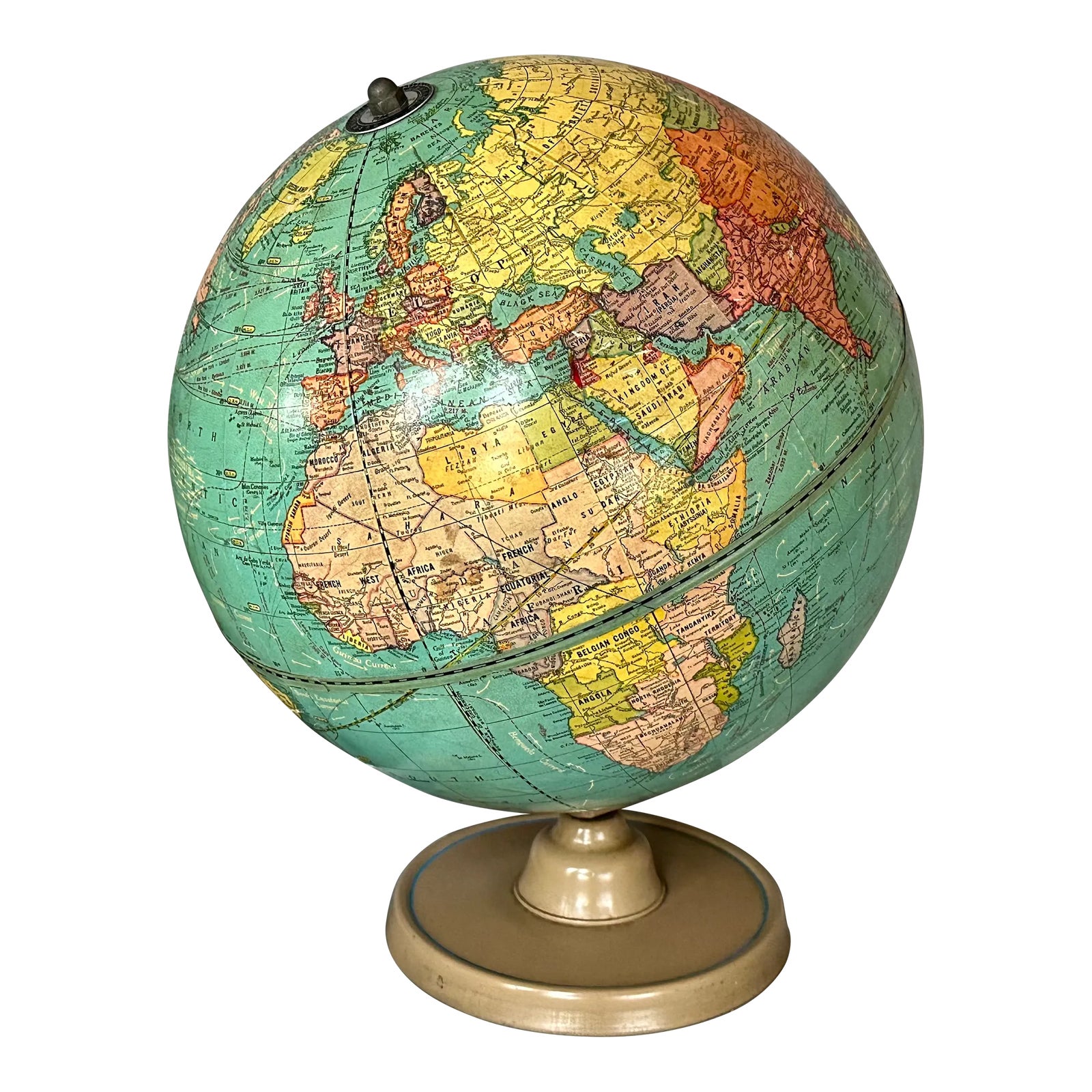 The George F. Cram社 地球儀 World Globe