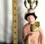 Ceramic Mid 20th Century Asian Lady Lamp 1940 - 1950 For Sale - Image 7 of 11