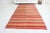 1950s Vintage Red Striped Kilim Rug For Sale - Image 5 of 10
