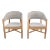 Palecek Desmond Outdoor Occasional Chairs - Set of 2 For Sale