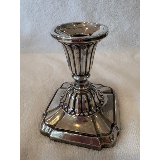 Sterling Silver Candlesticks For Sale In New York - Image 6 of 6