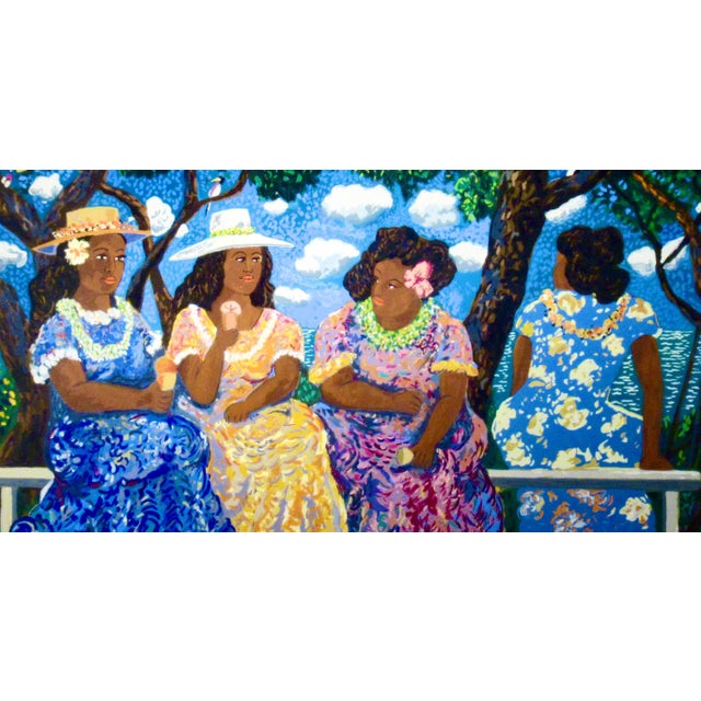 Guy Buffet Honolulu Shaved Ice 1986 Reproduction Print For Sale - Image 4 of 9