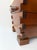 Brown Mid-Century Modern Pair of Handle Stools Wood, Italy, 1970s For Sale - Image 8 of 14