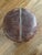 Vintage Moroccan Leather Pouf For Sale - Image 4 of 5