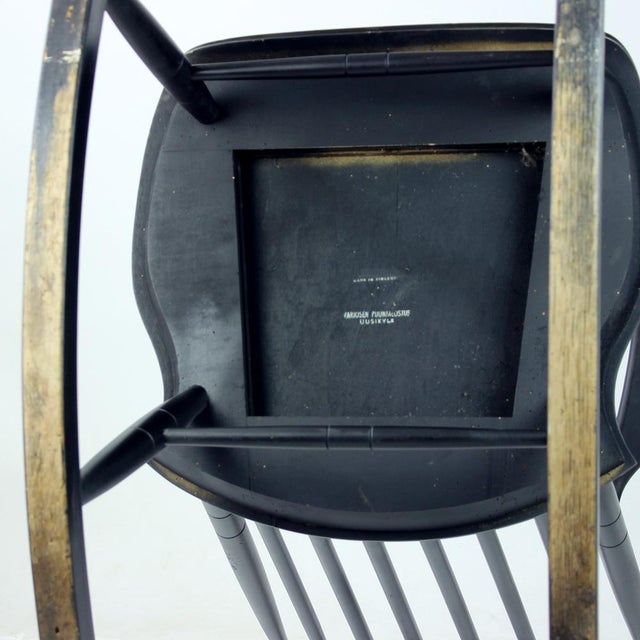 Rocking Chair by V. Puunjalostus, Finland, 1960s For Sale - Image 9 of 10