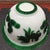Glass Antique Peking Glass Bowl With Flowers and Fish Motifs For Sale - Image 7 of 7