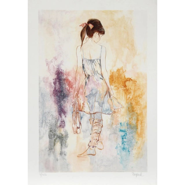 American Ballerina, Richard Shepard Lithograph For Sale - Image 3 of 3