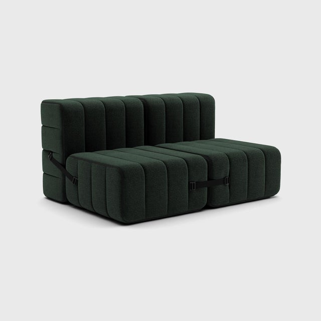 Two-Seater Modular Sofa in Dama Fabric by Ambivalenz, Set of 4 For Sale - Image 10 of 18