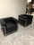 Black Vintage Chairs by Le Corbusier for Cassina, 2010, Set of 2 For Sale - Image 8 of 8