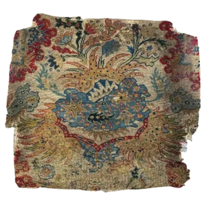 18th Century French Needlepoint Fragment Tapestry