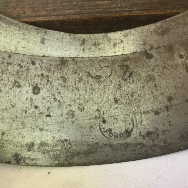 French Set of 3 Iron Choppers, circa 1900 For Sale In Austin - Image 6 of 7