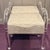 Textile Pair Gibbs Acrylic Benches For Sale - Image 7 of 8