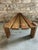 1960s Brutalist Wooden Side Table, Netherlands For Sale In New York - Image 6 of 18