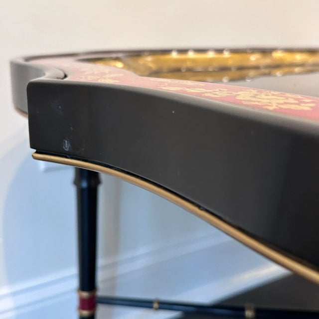 2010s Large Painted Tray Table For Sale - Image 5 of 8